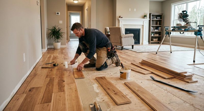 Engineered Wood Installation in Stillwater, MN