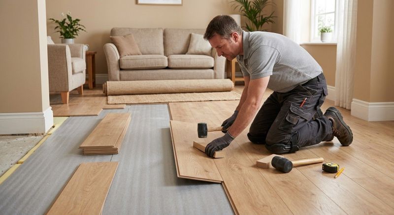 Laminate Floor Installation in Baldwin, WI