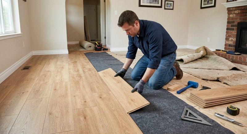Laminate Floor Remodeling in Stillwater, MN