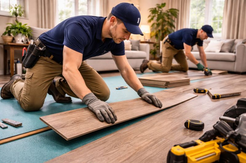 Laminate Floor Replacement in Afton, MN