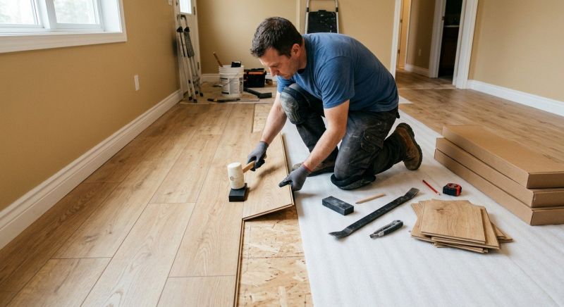 Laminate Wood Installation in Stillwater, MN