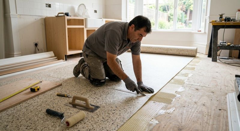Linoleum Floor Installation in Afton, MN