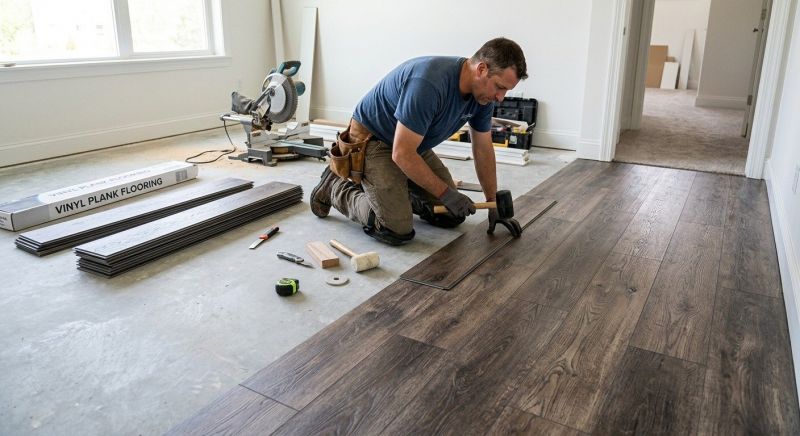 Linoleum Floor Installation in Inver Grove Heights, MN