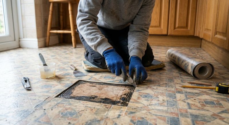 Linoleum Floor Installation in New Richmond, WI