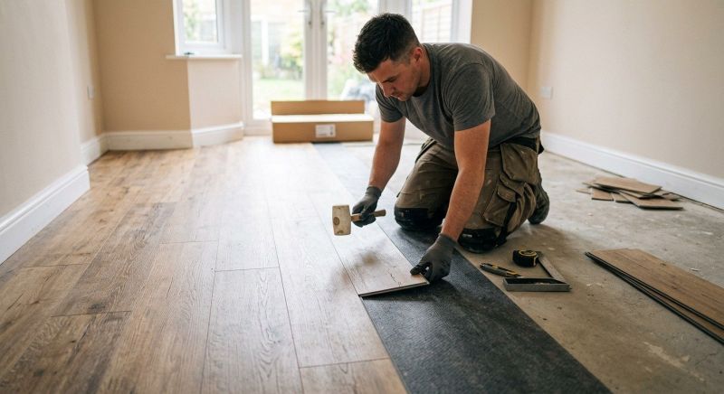 Luxury Vinyl Tile Installation in Forest Lake, MN