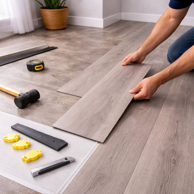 Lvt Flooring Installation in Baldwin, WI