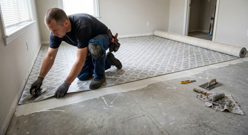 Sheet Flooring Installation in Afton, MN