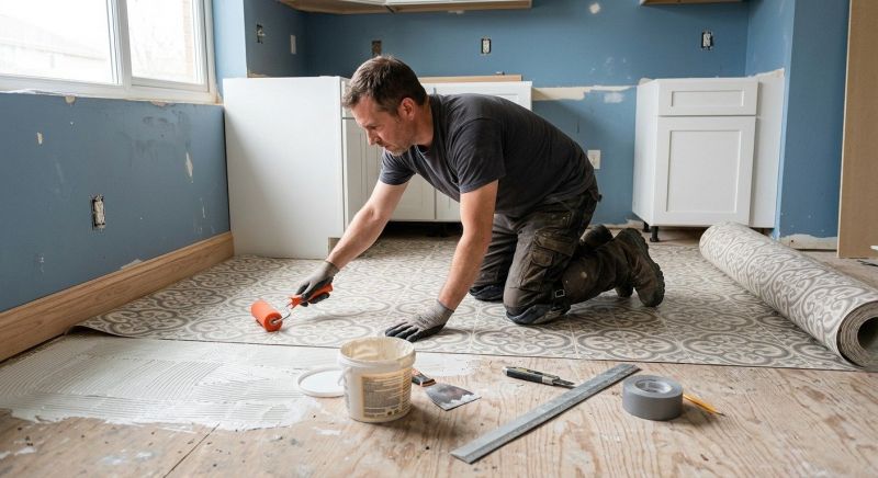 Sheet Flooring Installation in Prescott, WI