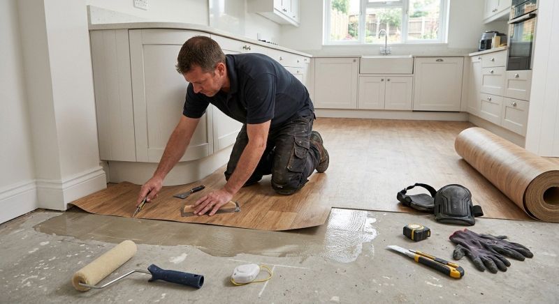 Sheet Linoleum Installation in Ramsey County, MN