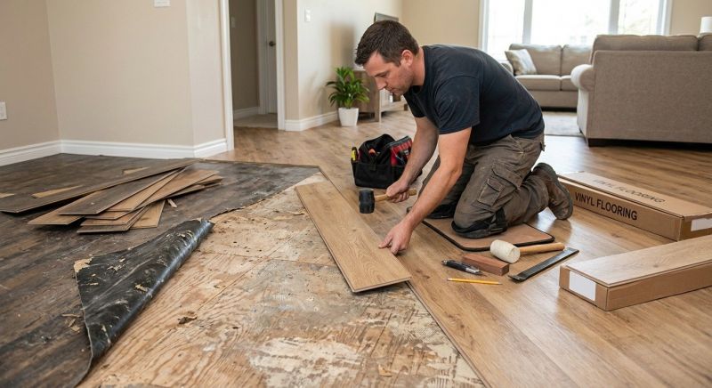 Vinyl Flooring Installation in Cottage Grove, MN