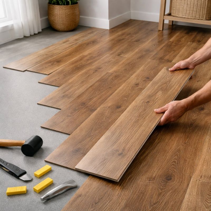 Vinyl Plank Floor Installation in Stillwater, MN